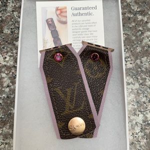 New Spark*l Upcycled Louis Vuitton Apple Watch Band